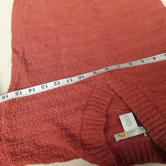 C and C Orange Rust Sweater Xs - Picture 3 of 13